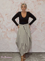 FALDA GLOBO BOTONES JOT - Mi Marciana