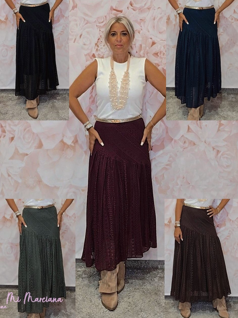 FALDA GUIPUR ROMANCE - Mi Marciana