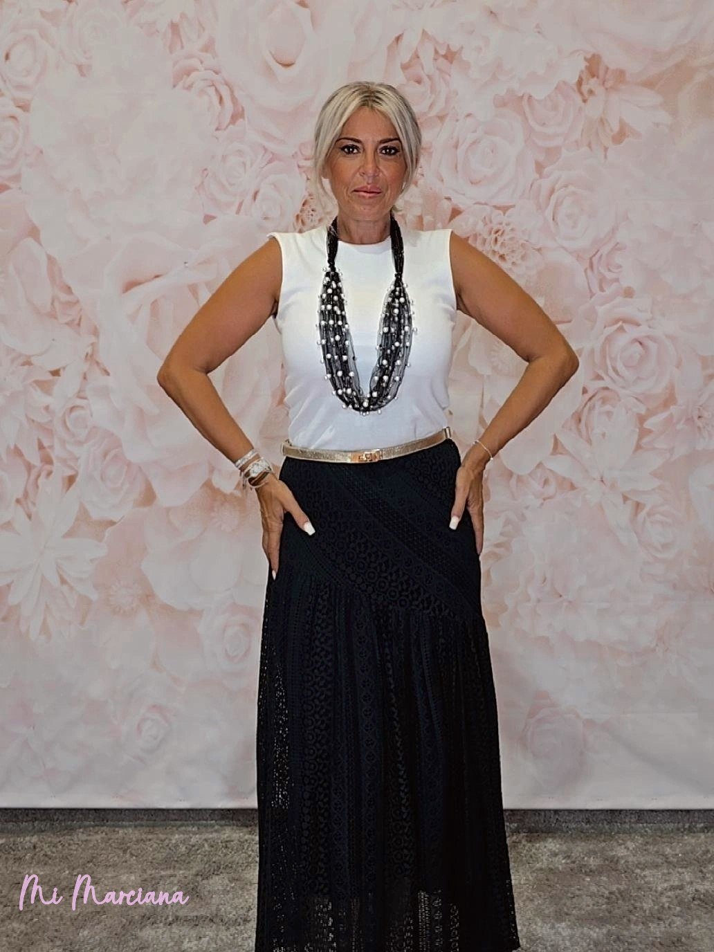 FALDA GUIPUR ROMANCE - Mi Marciana