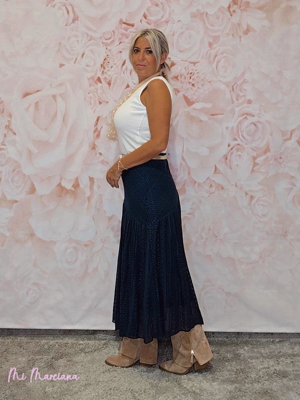 FALDA GUIPUR ROMANCE - Mi Marciana