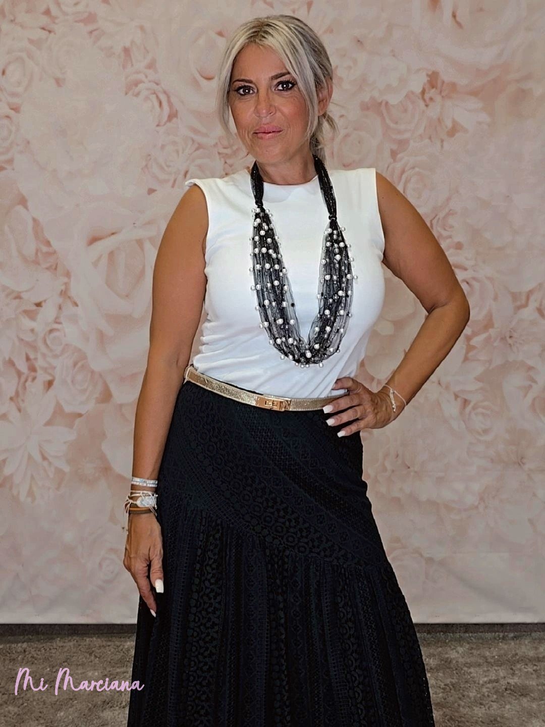 FALDA GUIPUR ROMANCE - Mi Marciana