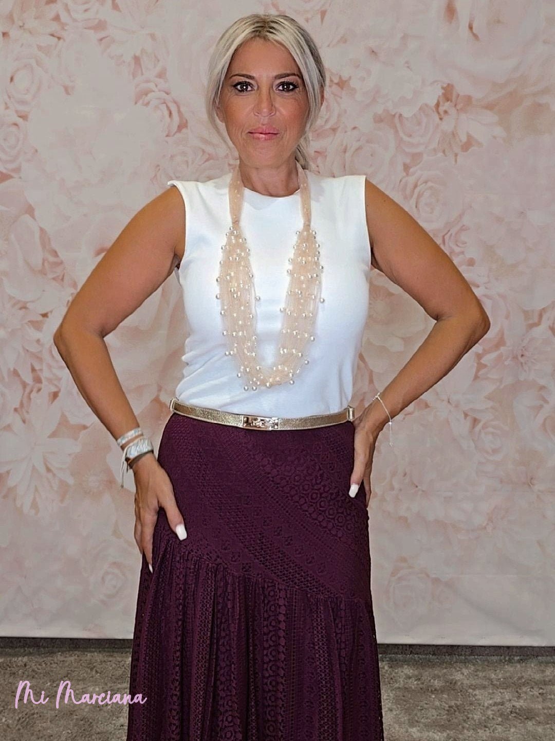 FALDA GUIPUR ROMANCE - Mi Marciana