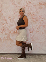 FALDA LONETA VOLANTE - Mi Marciana