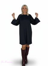 VESTIDO DE PAETÊS OVERSIZED