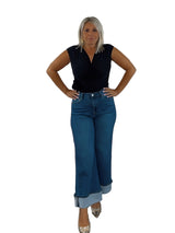 JEANS DOBLADILLO PATA ANCHA - Mi Marciana