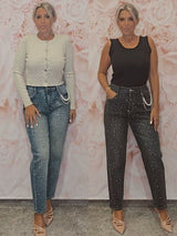 JEANS STRASS PERLAS - Mi Marciana