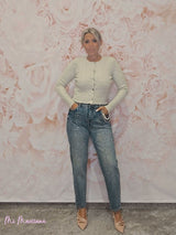 JEANS STRASS PERLAS - Mi Marciana