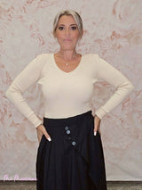 JERSEY CANALÉ ESCOTE PICO - Mi Marciana