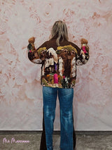 KIMONO ACOLCHADO TOSCANA MARRON - Mi Marciana