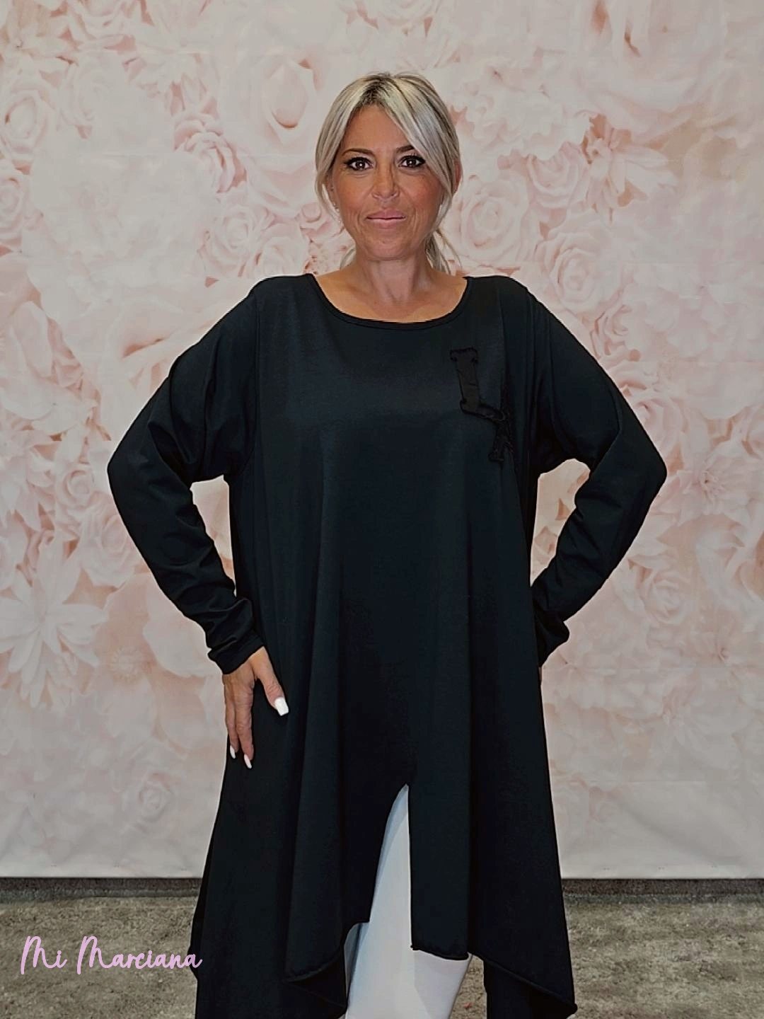 MAXI CAMISETA ASIMÉTRICA PICOS L.A - Mi Marciana