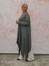 MAXI CAMISETA ASIMÉTRICA PICOS L.A - Mi Marciana