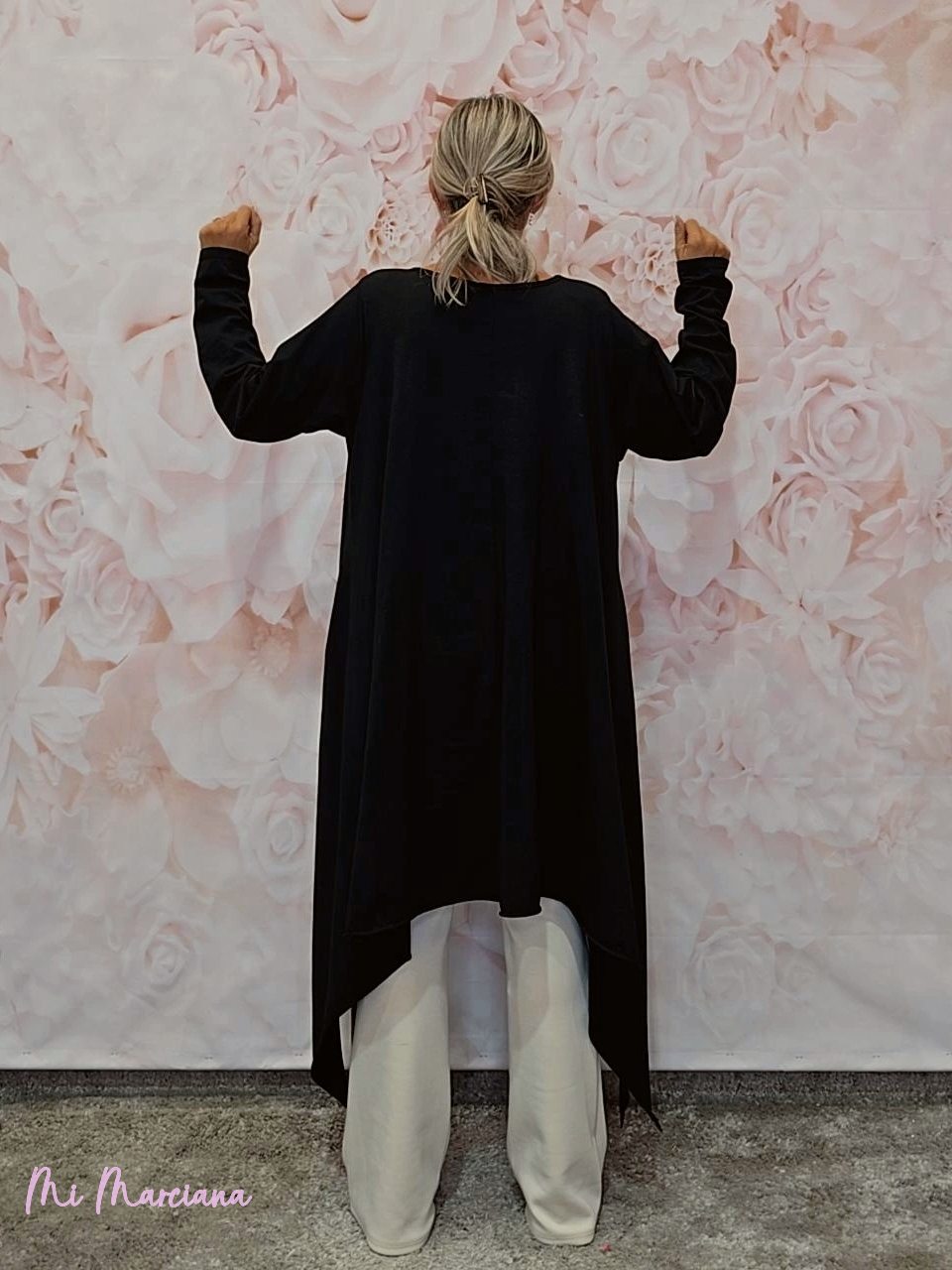 MAXI CAMISETA ASIMÉTRICA PICOS L.A - Mi Marciana