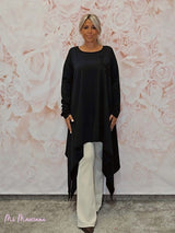 MAXI CAMISETA ASIMÉTRICA PICOS L.A - Mi Marciana