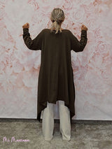 MAXI CAMISETA ASIMÉTRICA PICOS L.A - Mi Marciana