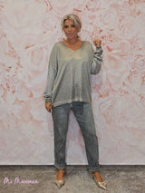 MAXI JERSEY METALIZADO JOT - Mi Marciana