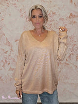 MAXI JERSEY METALIZADO JOT - Mi Marciana