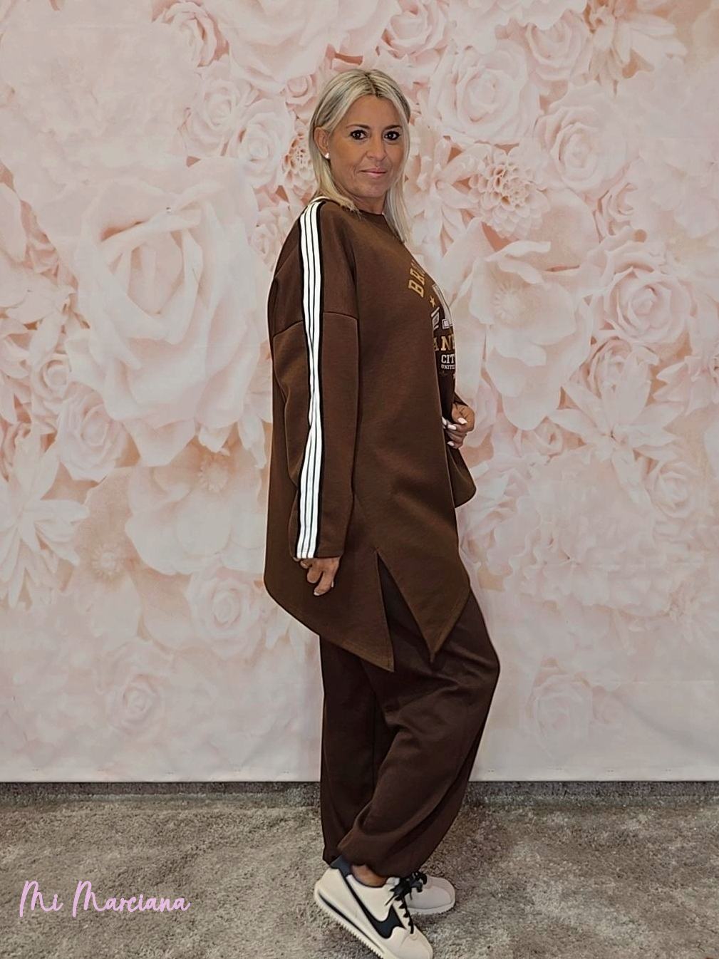 MAXI SUDADERA ASIMÉTRICA BROOKLYN - Mi Marciana