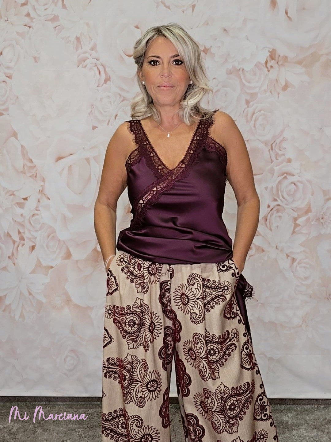 PANTALÓN ALADIN FLOCADO JOT - Mi Marciana