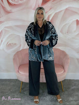 PANTALÓN ANCHO PINZAS PIEL MELOCOTÓN - Mi Marciana