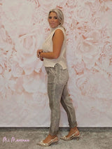 PANTALÓN ANTELINA LAVADA JOT - Mi Marciana