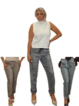 PANTALÓN ANTELINA LAVADA JOT - Mi Marciana