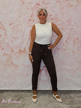 PANTALÓN ARRUGADO ELÁSTICO - Mi Marciana