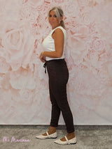 PANTALÓN ARRUGADO ELÁSTICO - Mi Marciana