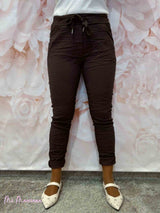 PANTALÓN ARRUGADO ELÁSTICO - Mi Marciana