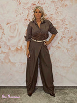 PANTALÓN BALLOON CRUZADO - Mi Marciana