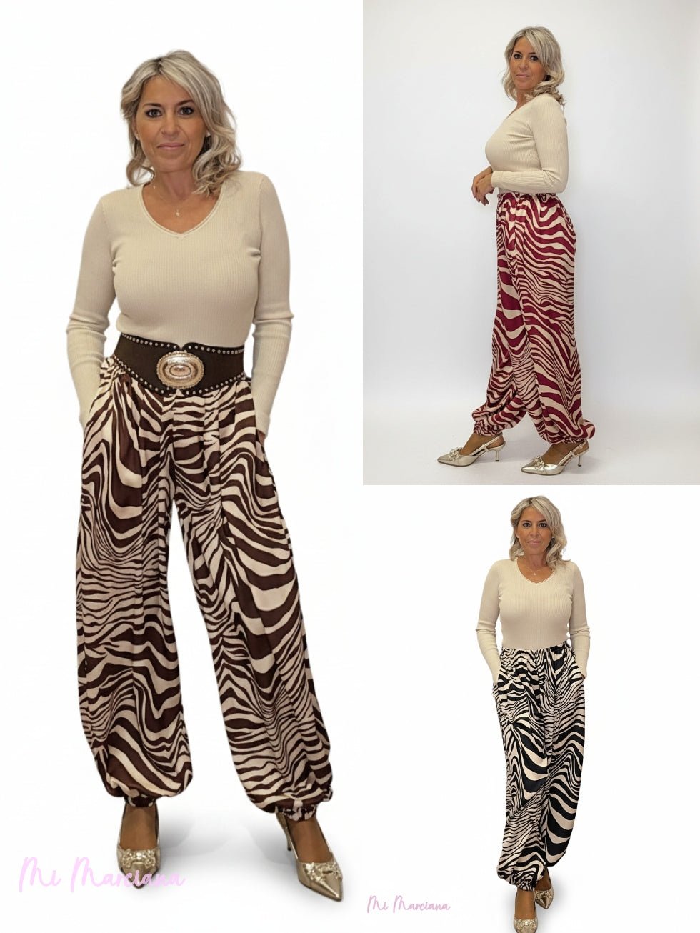 PANTALON BOMBACHO ALADIN CEBRA - Mi Marciana