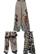 PANTALÓN ESTAMPADO LUREX - Mi Marciana