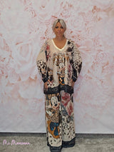 PANTALÓN ESTAMPADO LUREX - Mi Marciana