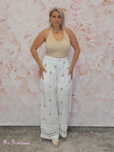 PANTALON ESTRELLAS BLONDA - Mi Marciana