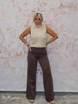 PANTALON FAJÍN PATA ANCHA - Mi Marciana