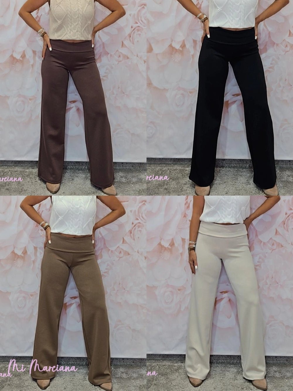 PANTALON FAJÍN PATA ANCHA - Mi Marciana