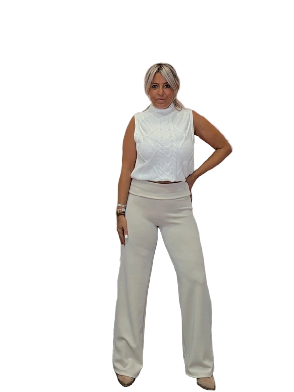 PANTALON FAJÍN PATA ANCHA - Mi Marciana