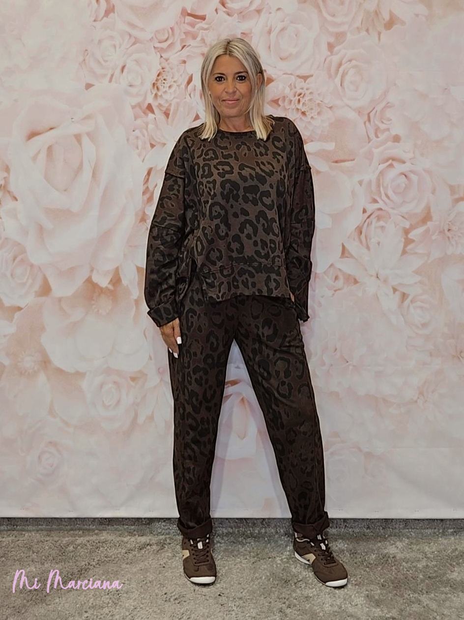 PANTALÓN JOGGER ANIMAL PRINT - Mi Marciana