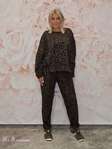 PANTALÓN JOGGER ANIMAL PRINT - Mi Marciana