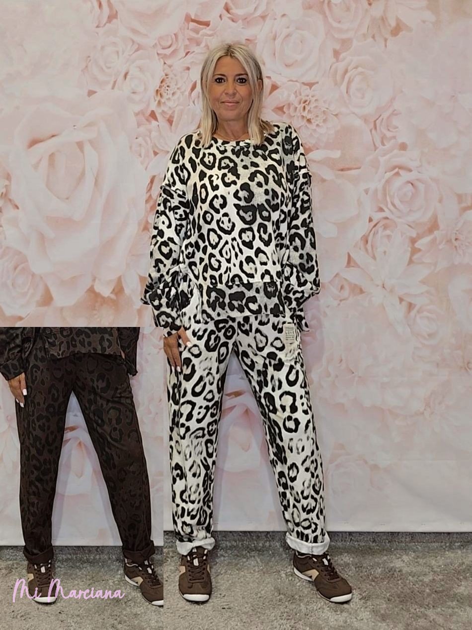 PANTALÓN JOGGER ANIMAL PRINT - Mi Marciana