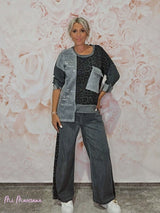 PANTALÓN LAVADO ANIMAL PRINT - Mi Marciana