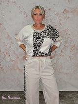 PANTALÓN LAVADO ANIMAL PRINT - Mi Marciana