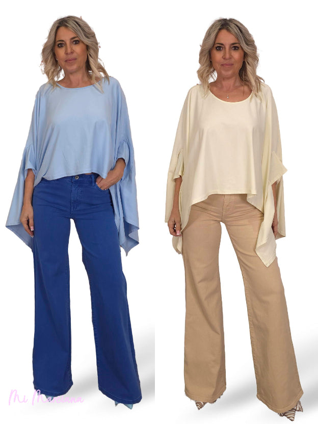 JEANS DENIM PATA ANCHA JOT