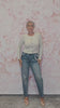 JEANS STRASS PÉROLA