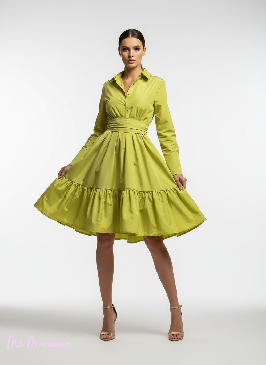 VESTIDO CAROLINA CORTO MARINO