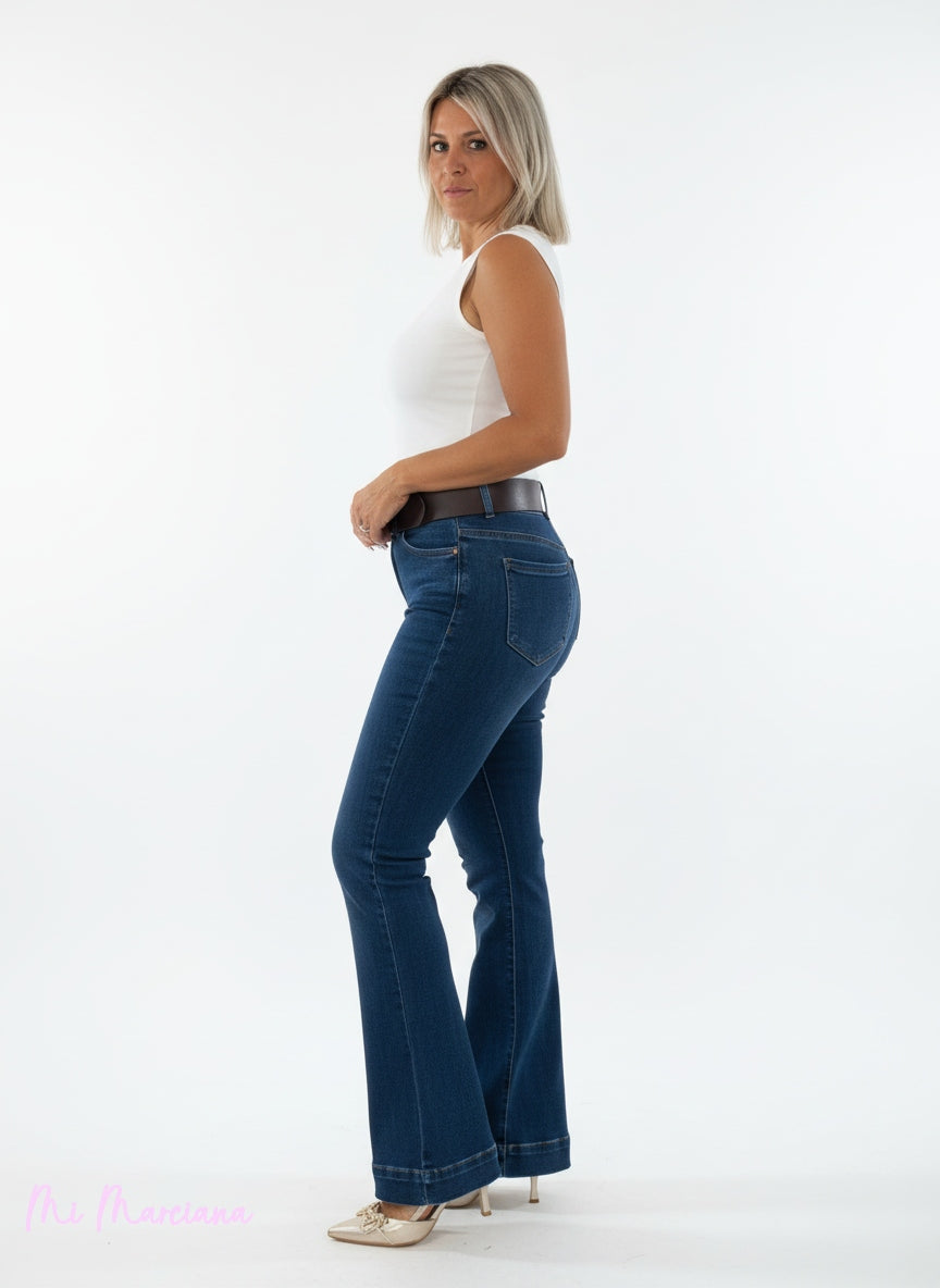 JEANS COSTURA CENTRAL PATA ANCHA