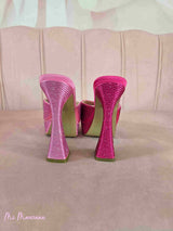 SANDALIA PLATAFORMA STRASS - Mi Marciana