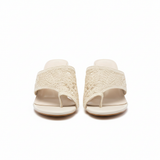 Sandalias blancas JOIA - vista frontal