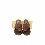 Sandalias JOIA Crochet Marrón