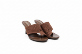 Sandalias JOIA marrón - par completo