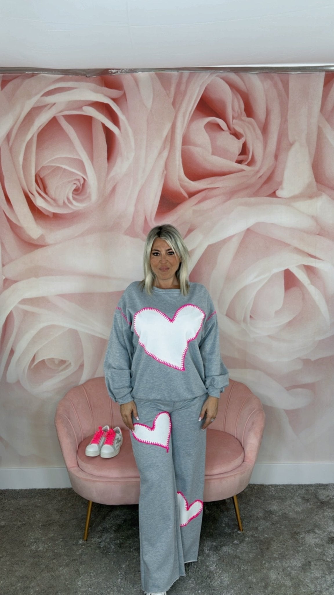 SUDADERA CORAZÓN PARCHE - Mi Marciana